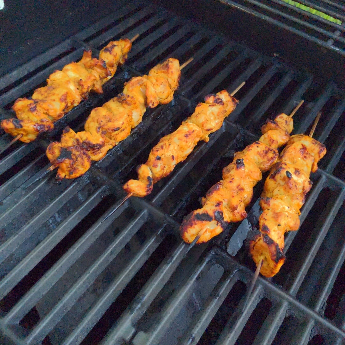 Chicken Tikka Masala Skewers