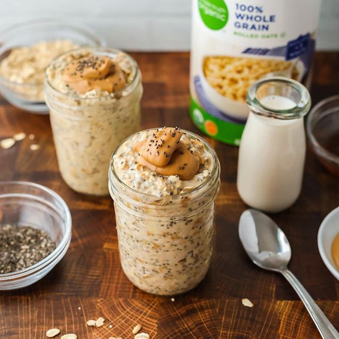 Peanut Butter Overnight Oats