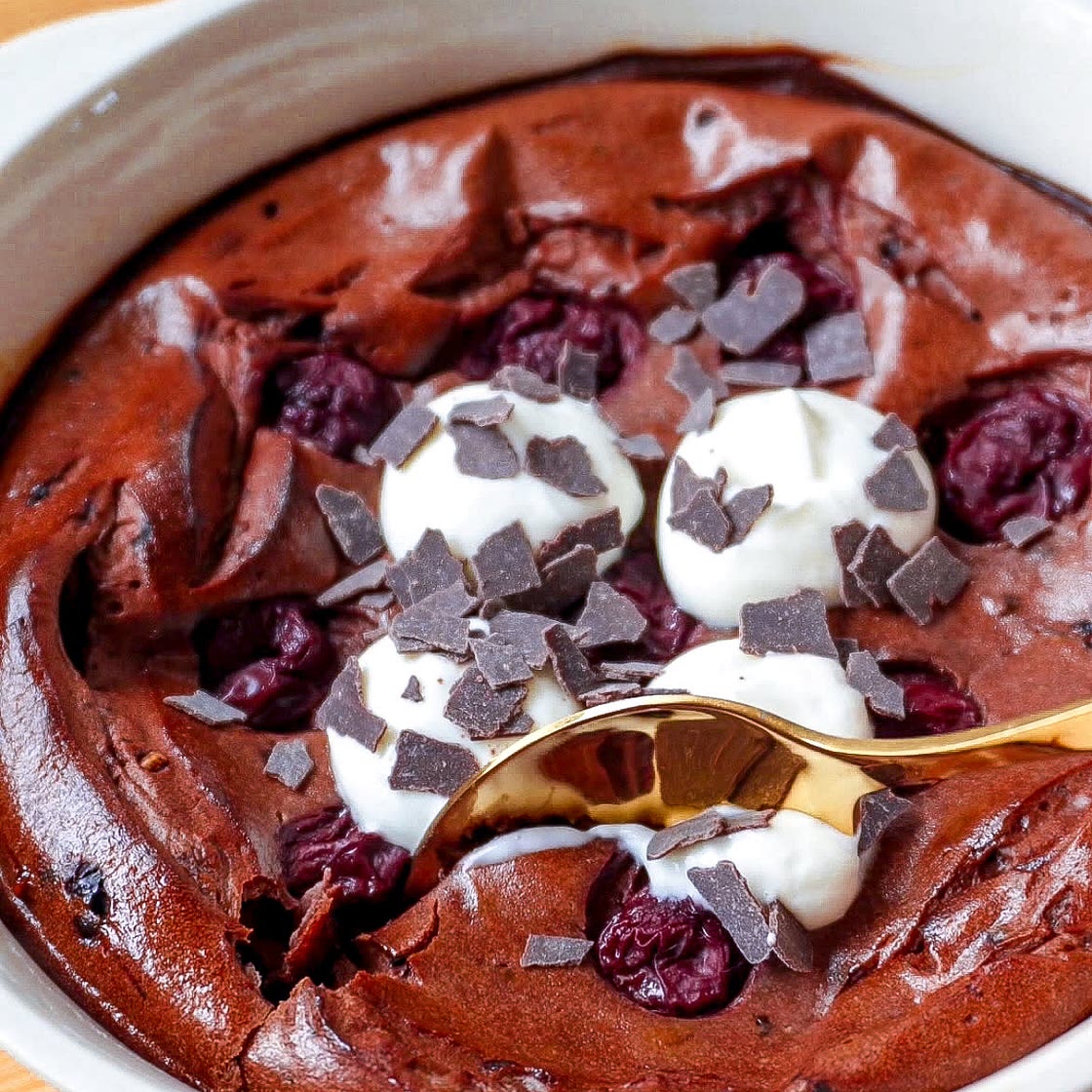 Black Forest Cheesecake Bowl