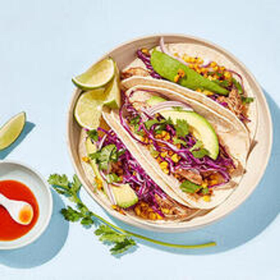 Pulled Chipotle Chicken Tacos