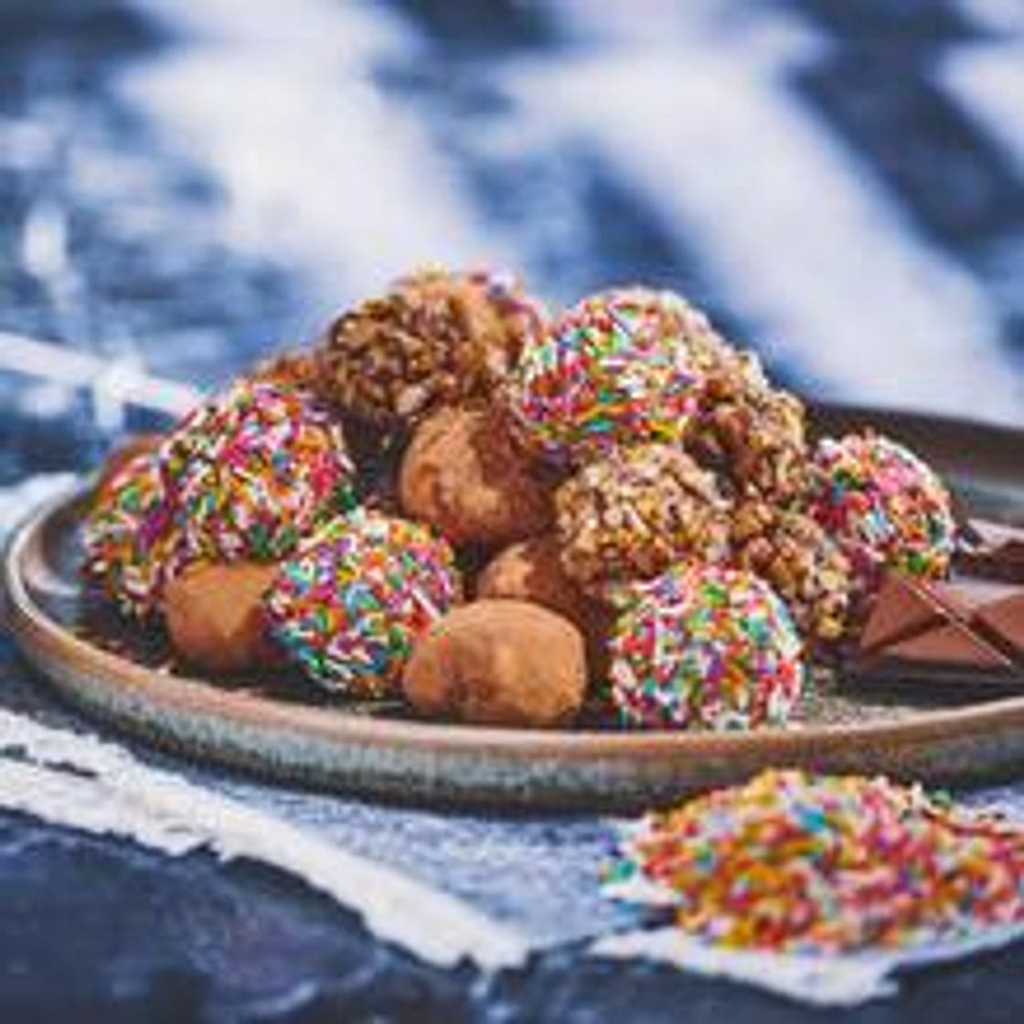Tea Infused Chocolate Truffles