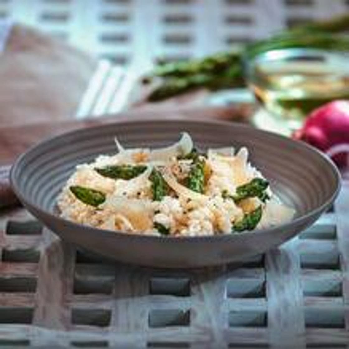 Green Asparagus Risotto