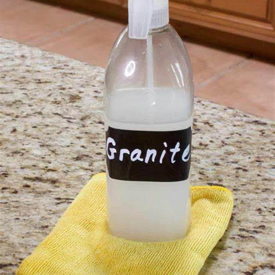 GRANITE COUNTERTOP CLEANER #itsakeeper
