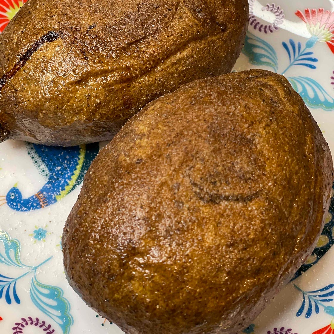 Air fryer baked potatoes 