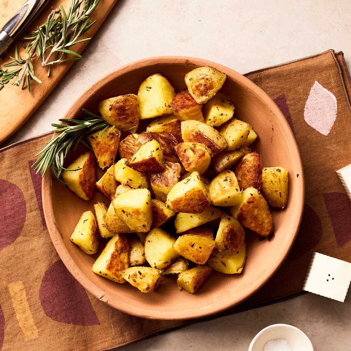 Garlic-Rosemary Roasted Potatoes