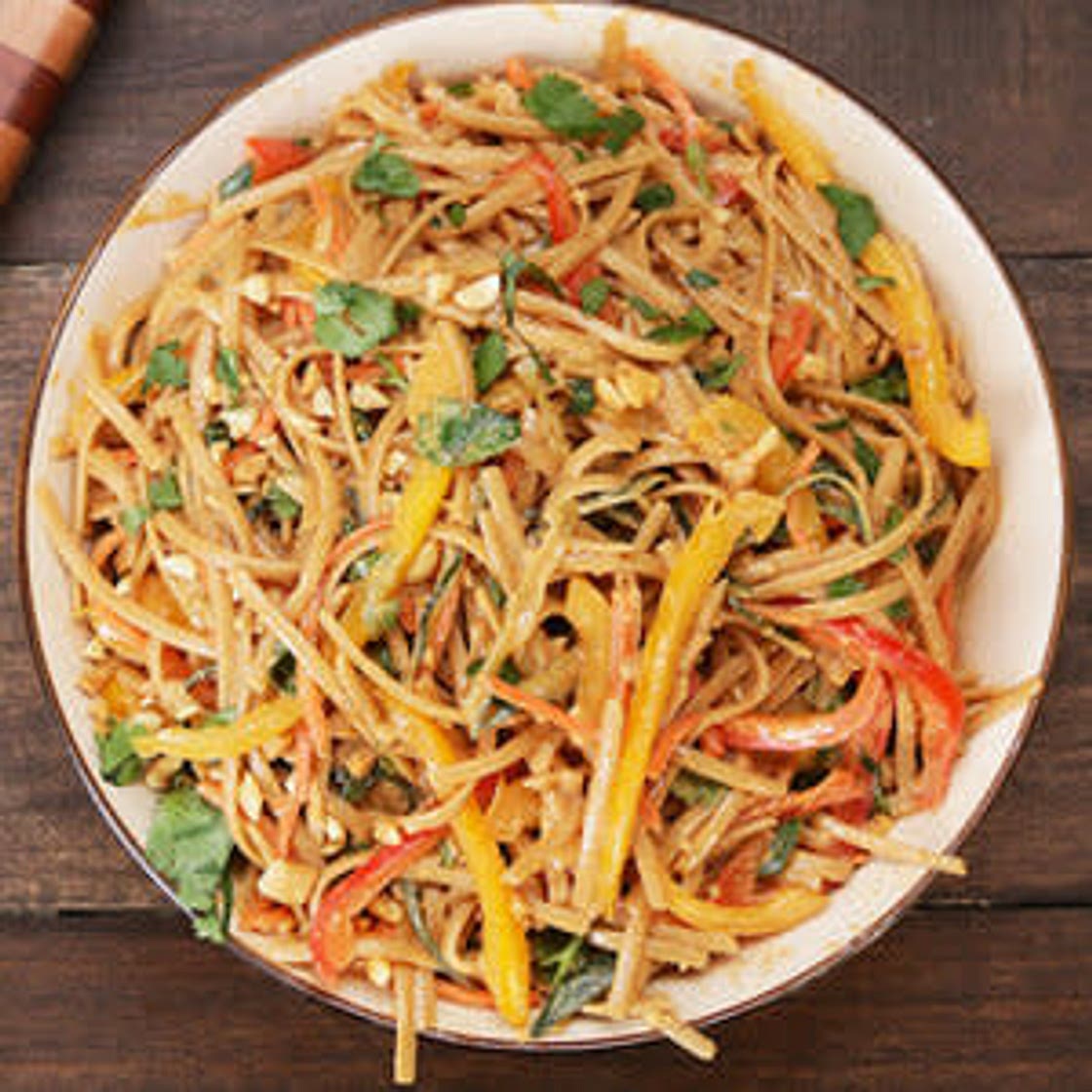 Asian Peanut Noodles (Dairy Free/Low Cholesterol)
