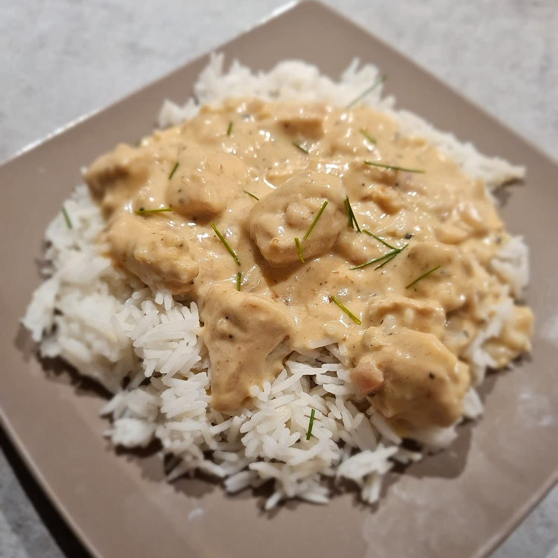 Poulet à la moutarde
