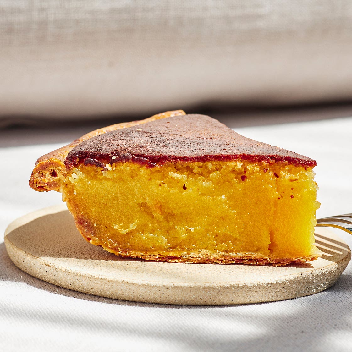 Almond Custard Pie