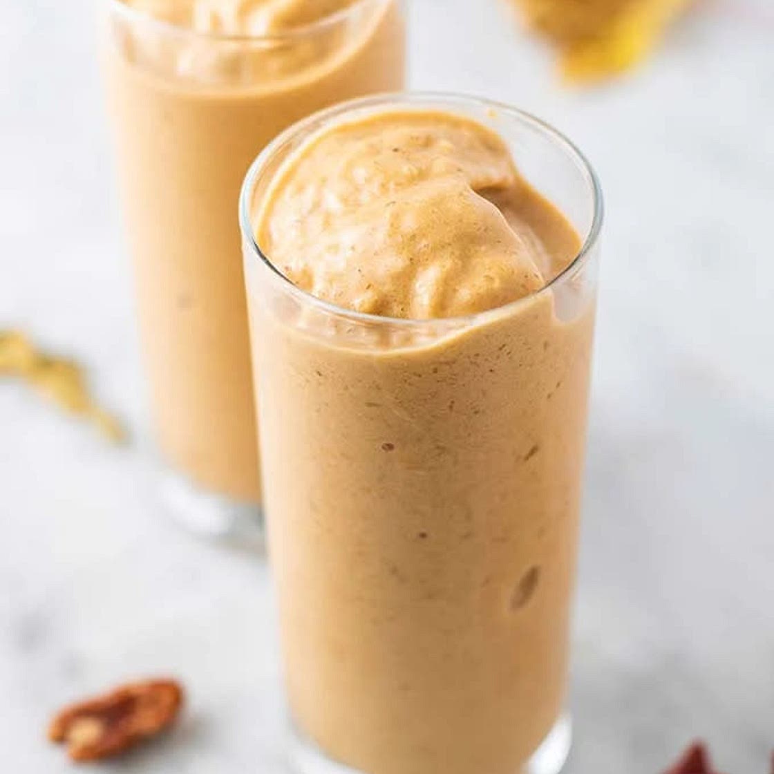 Pumpkin Spice Latte Smoothie Healthy 