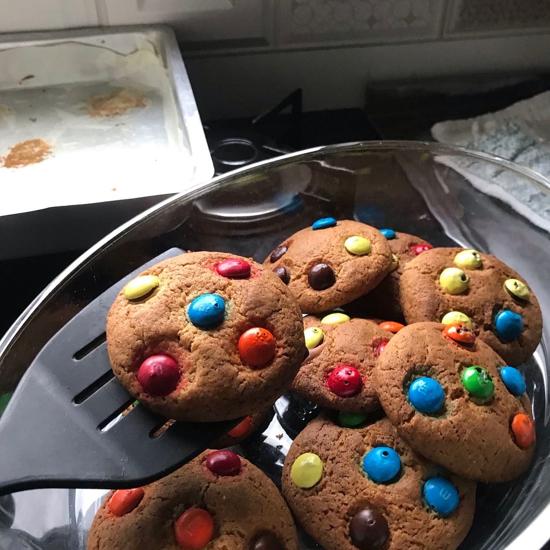 Cookies de M&M