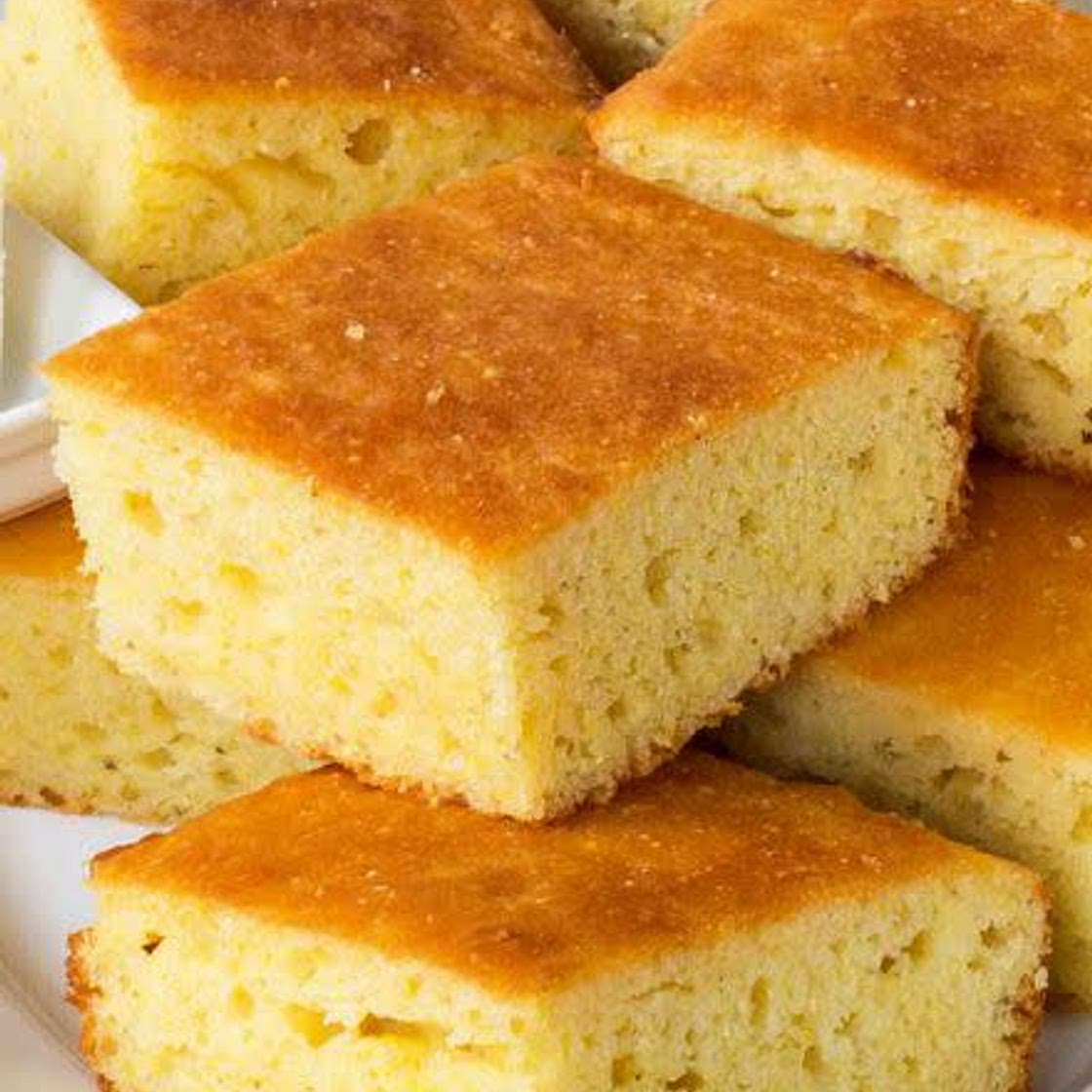 Yankee Corn Bread Squares