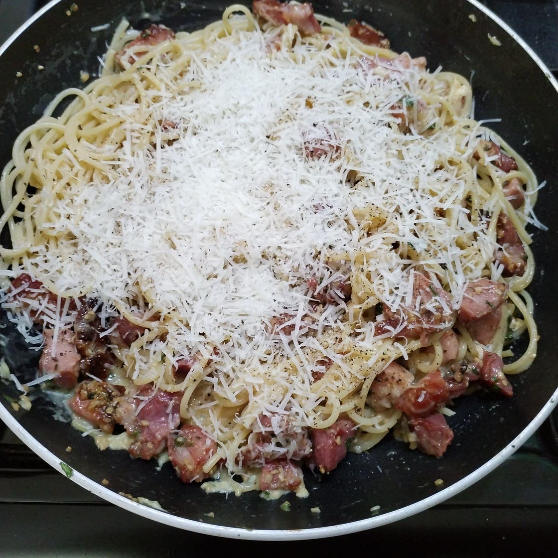 Rick Stein's spaghetti alla carbonara