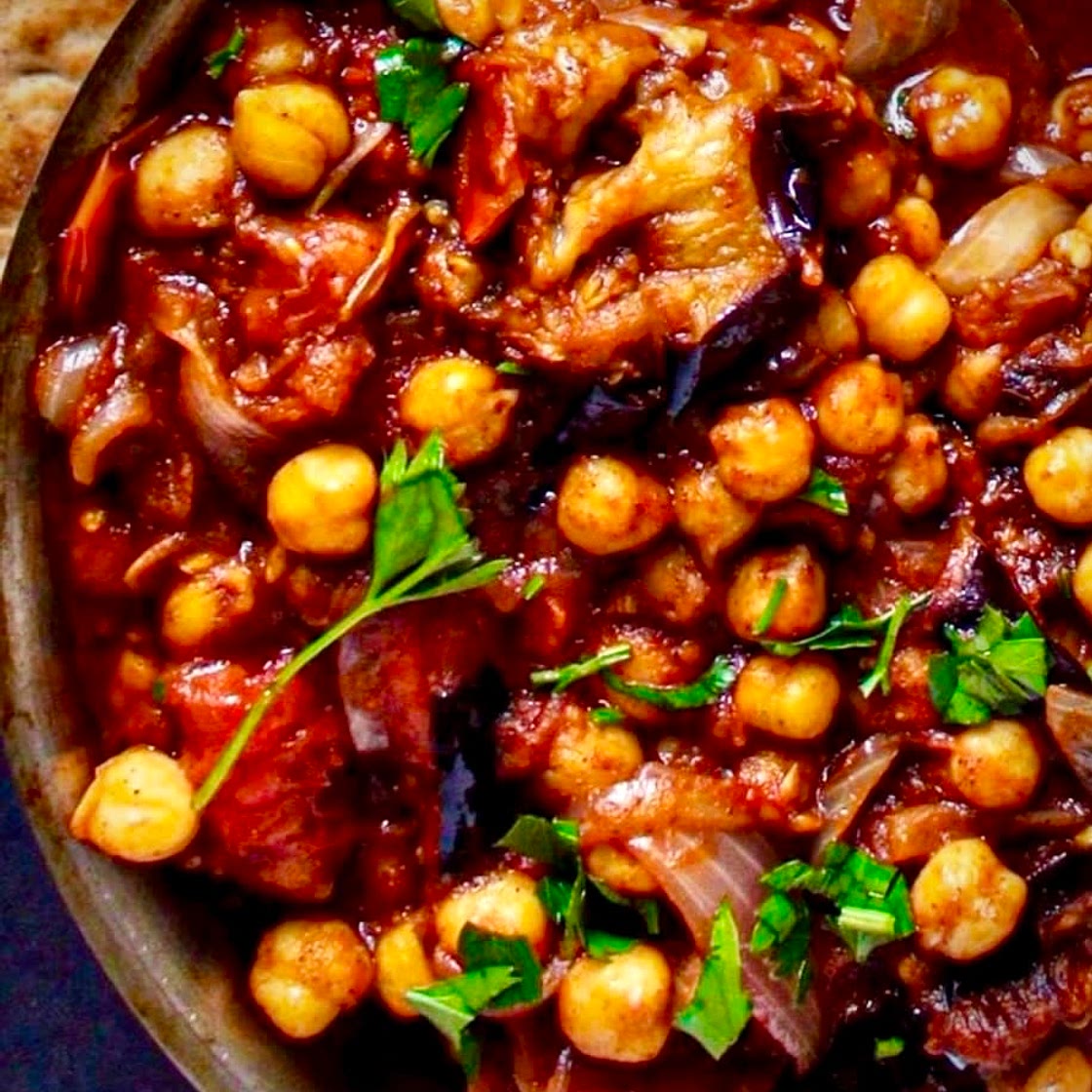Eggplant ﻿”Mussaka’a”  مسقّعة باتنجان