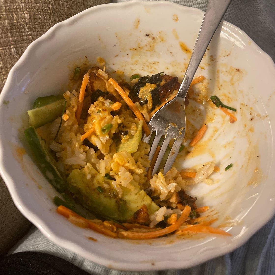 Crispy Spicy Salmon Bowls