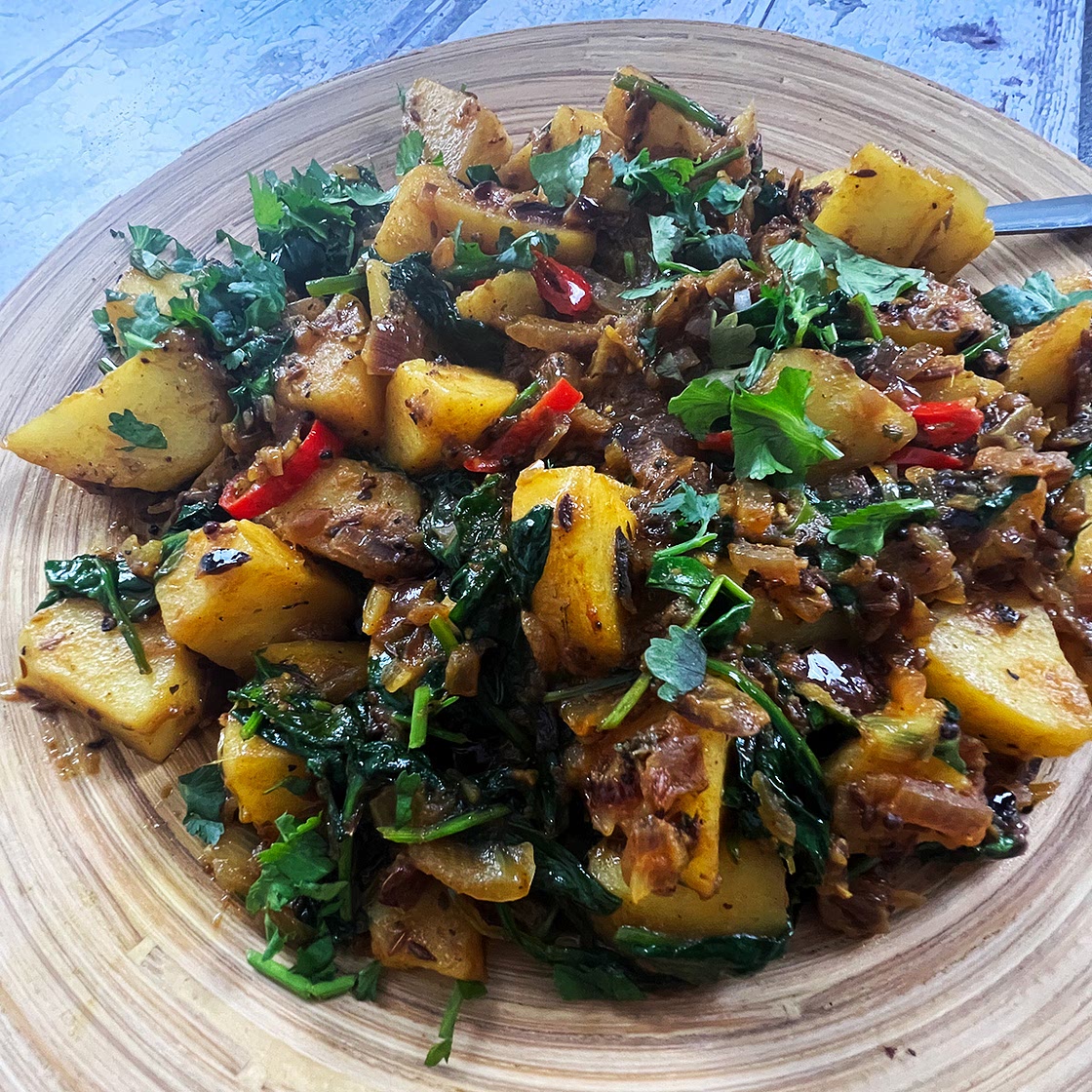 Saag Aloo