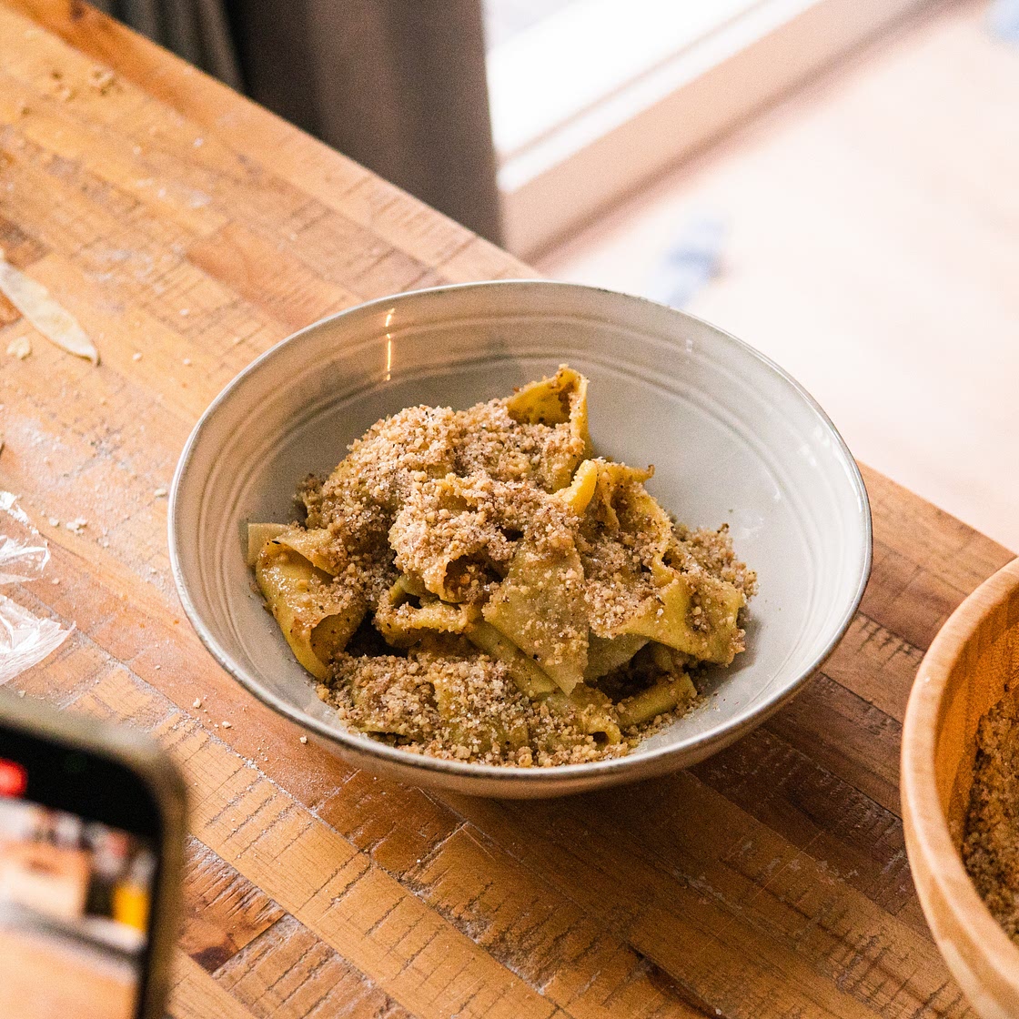 Sugar Walnut Pasta | My Favorite Childhood Dish