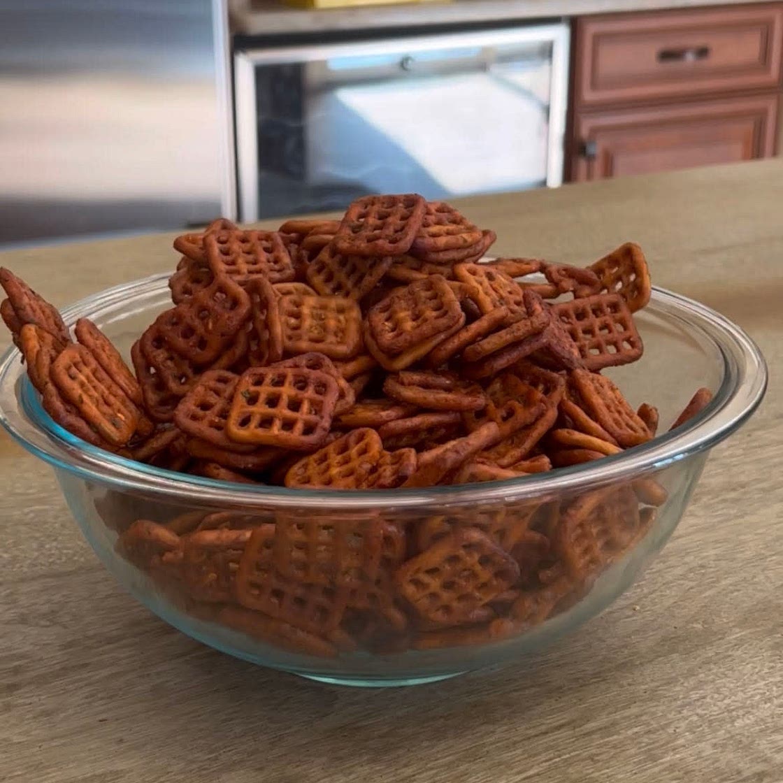 Honey Buffalo Pretzels