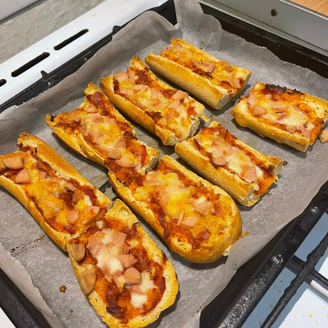Receta de Paninis de bacon y queso