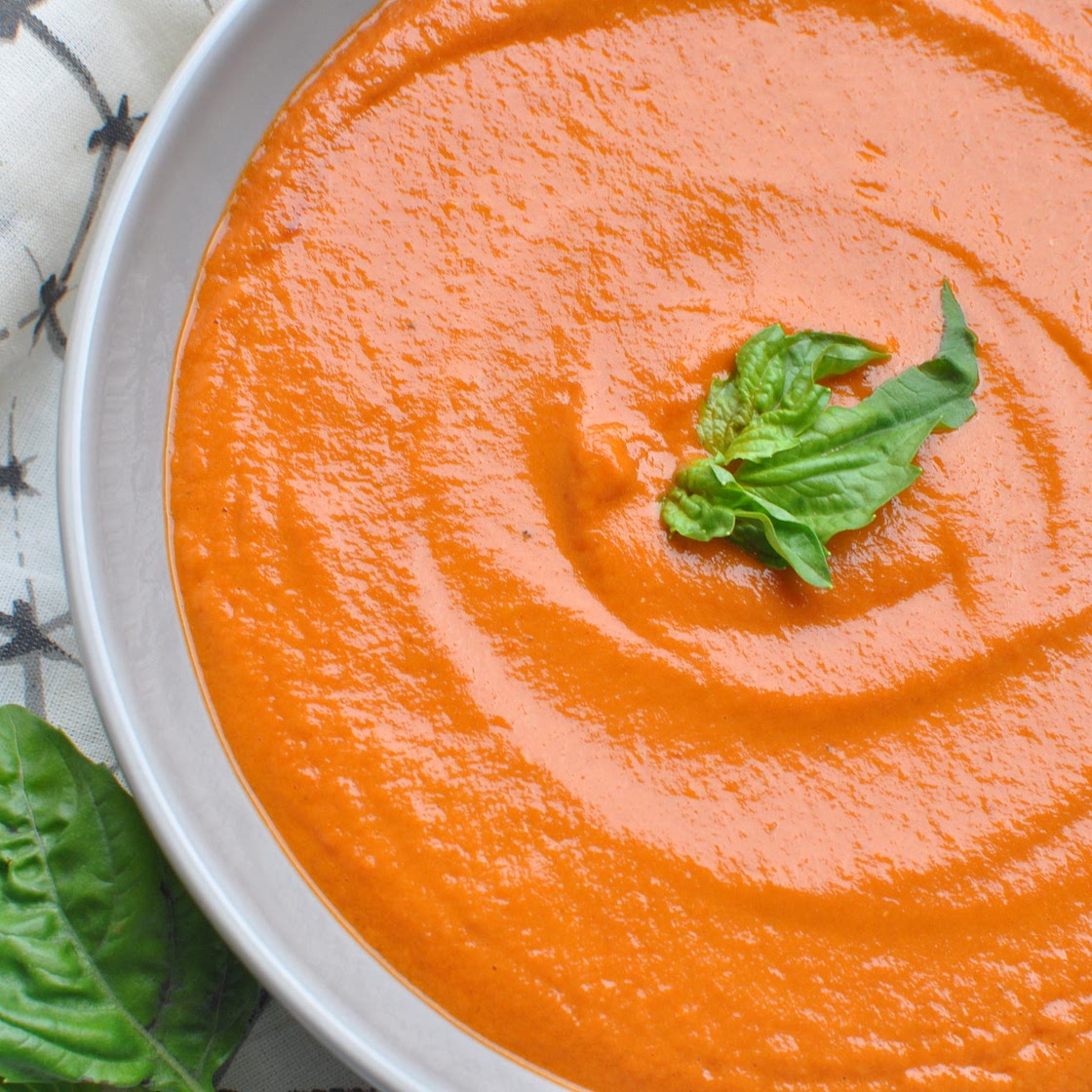 Dairy Free Tomato Basil Soup
