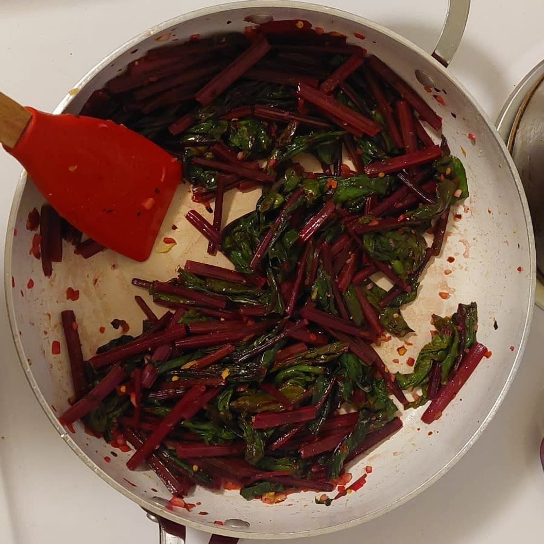 Sauteed Beet Greens