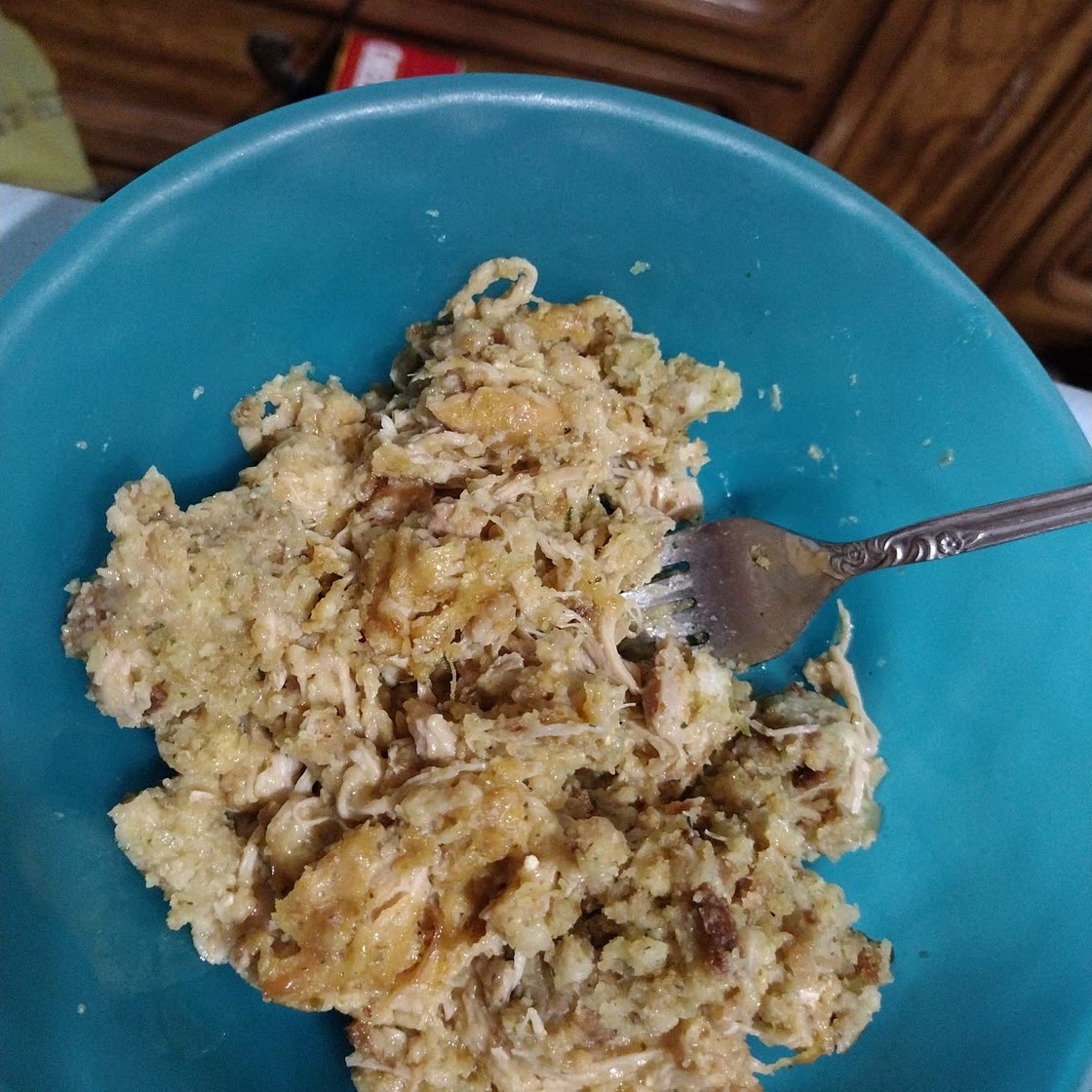 Crockpot Chicken and Stuffing