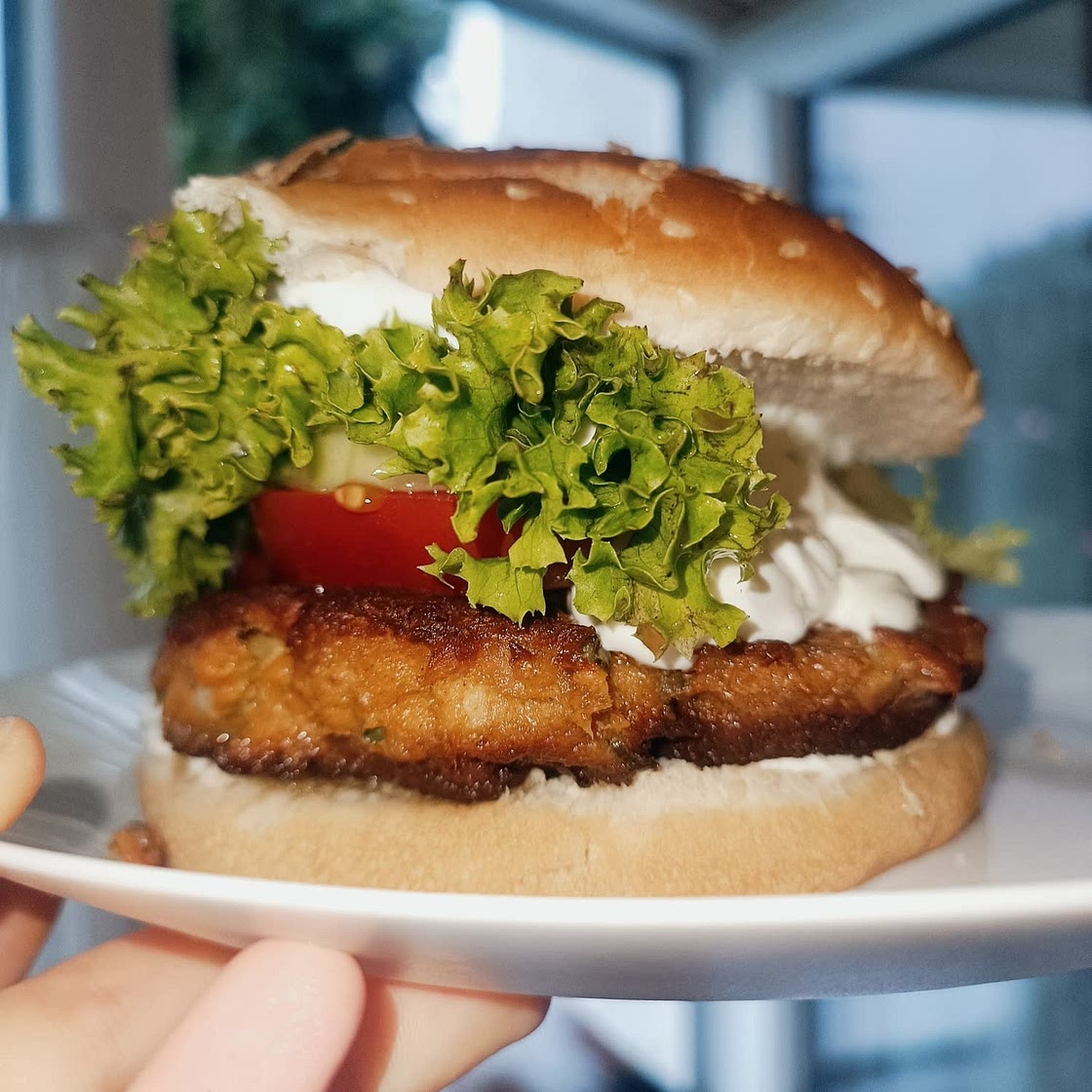 Easiest Tuna Burger