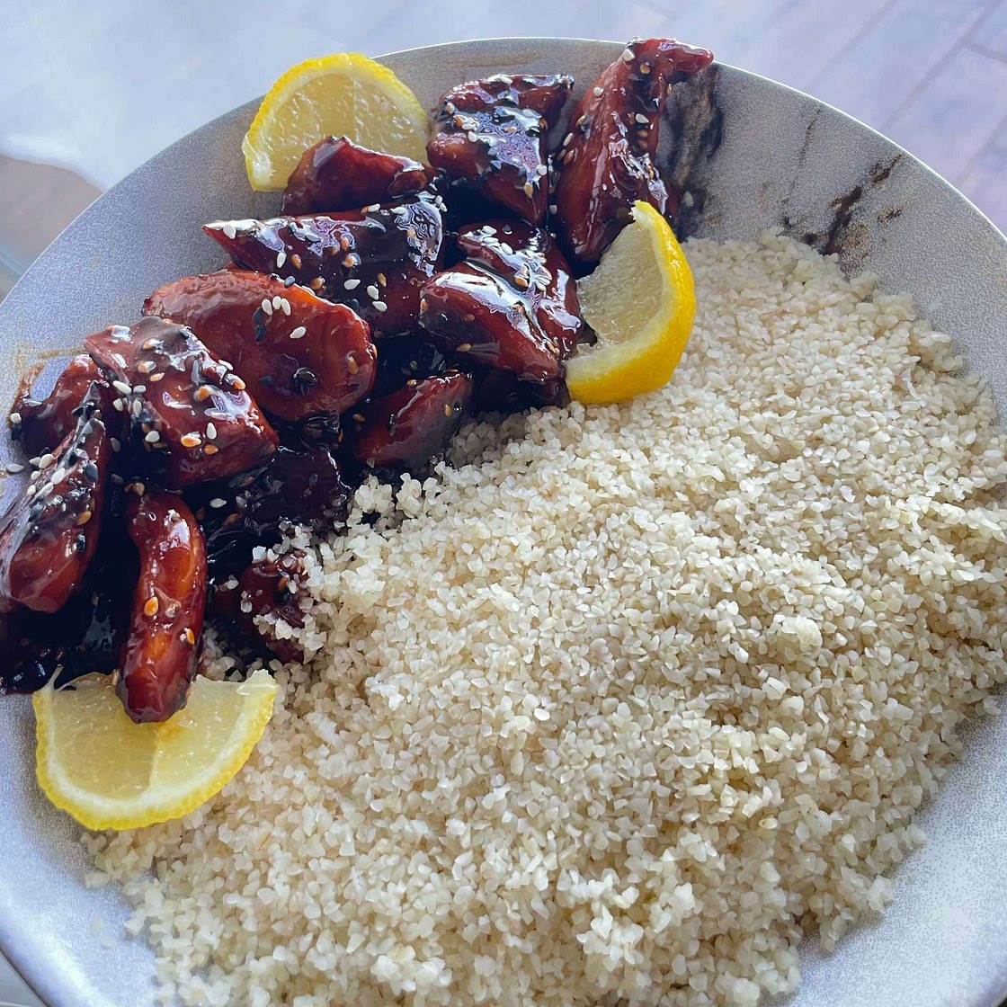 Honey Garlic Sriracha Chicken