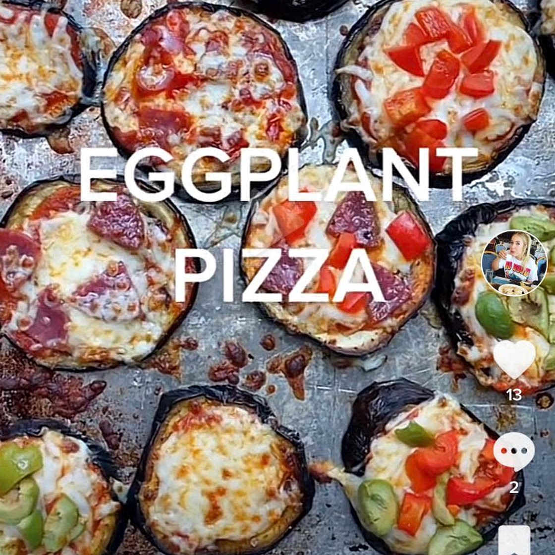 Eggplant Pizzas