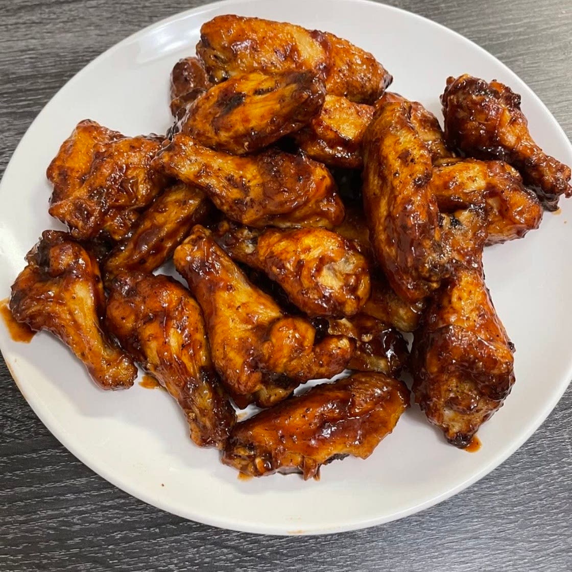 Air Fryer Honey BBQ Wings 