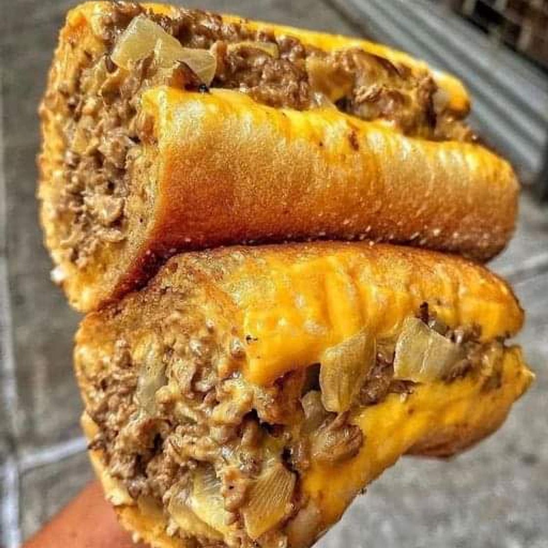 Philly Cheesesteak sloppy joes