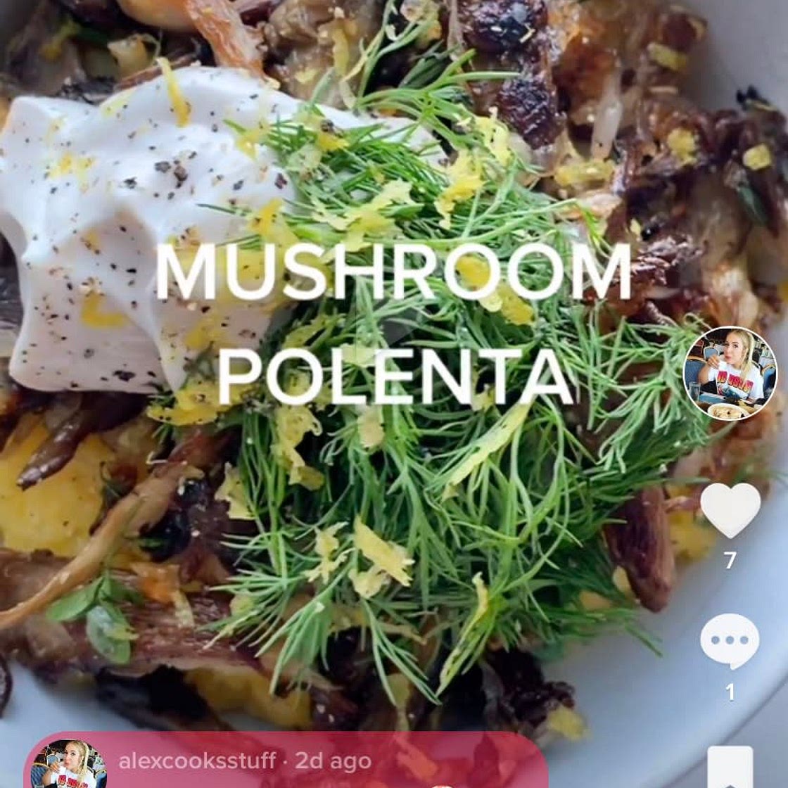 Mushroom Polenta