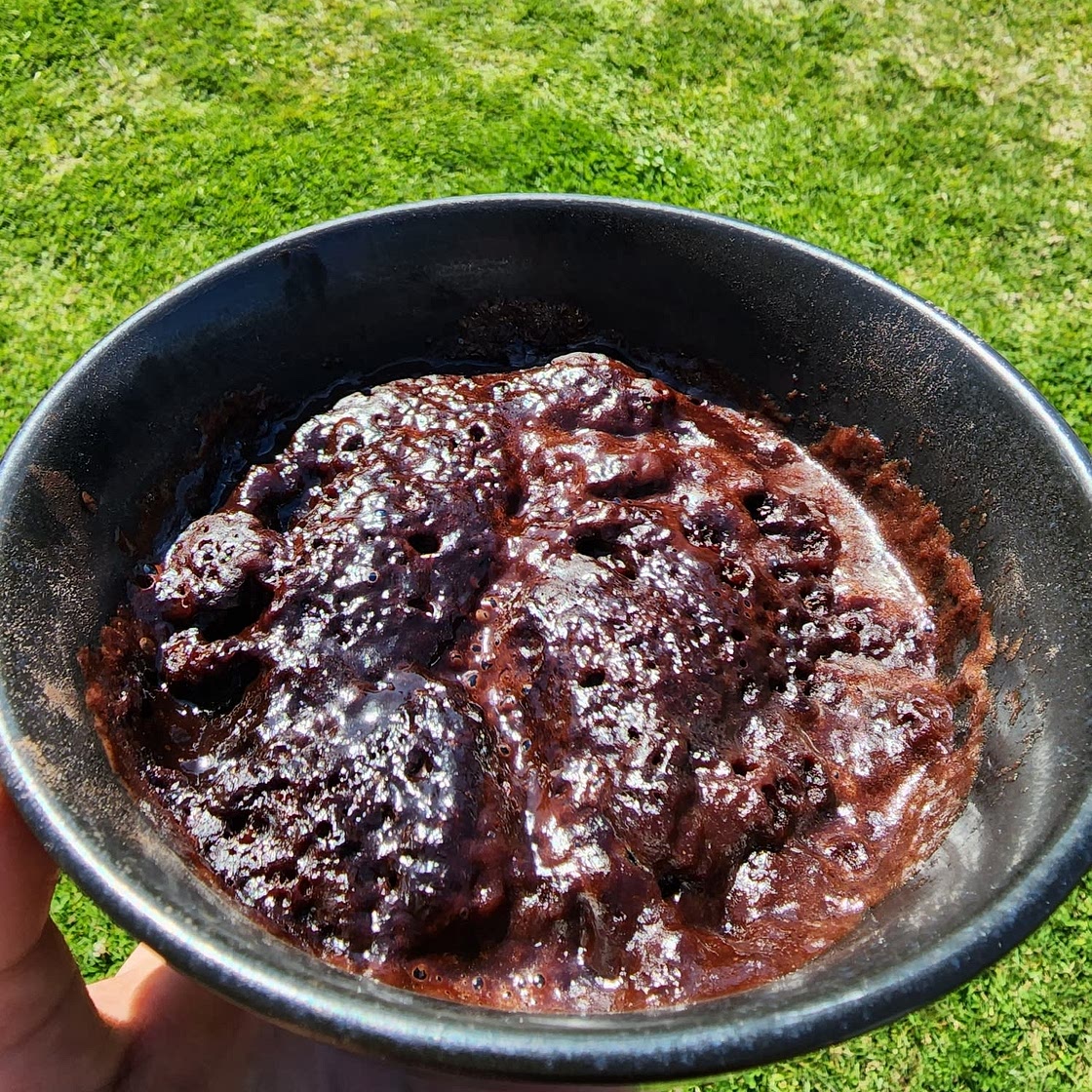 Chocolate Self Sauce Pudding Mug Cake