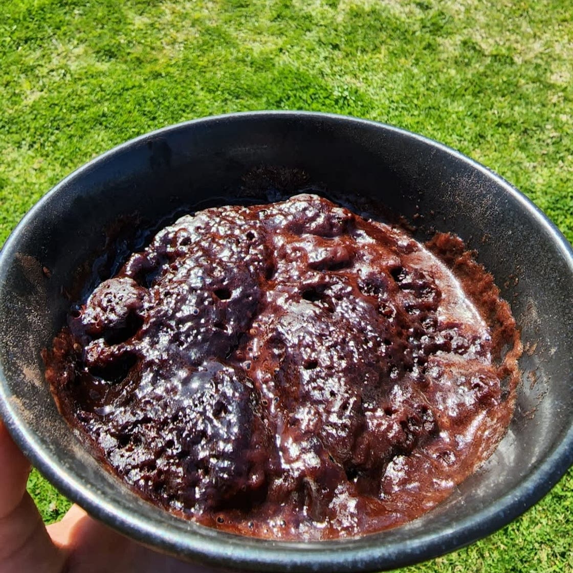 Chocolate Self Sauce Pudding Mug Cake