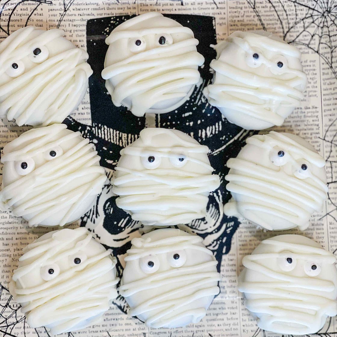 Mummy cookies 