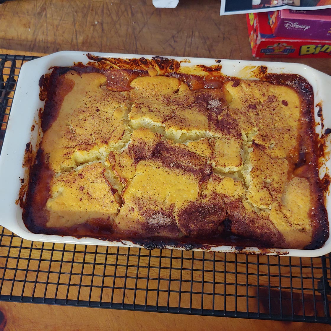 Fresh Southern Peach Cobbler