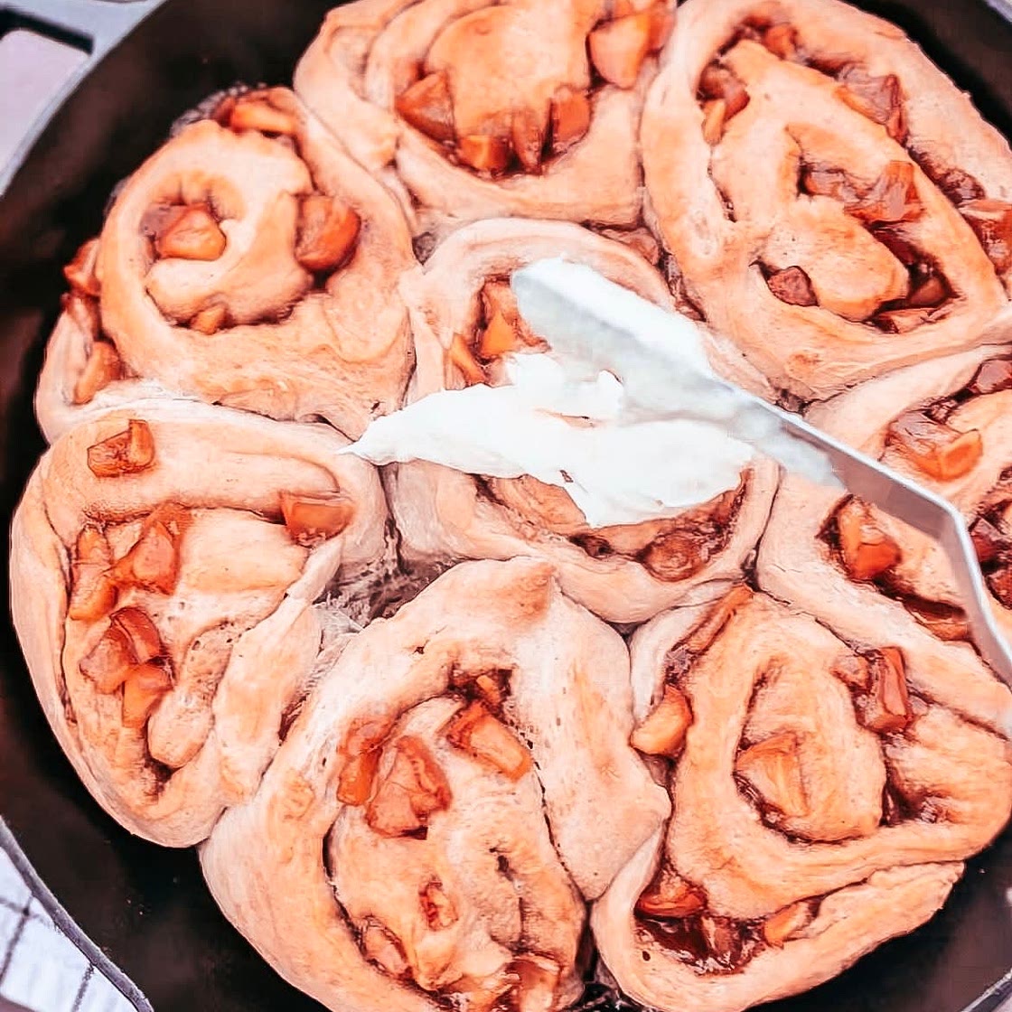 Chloe’s Apple Spice Cinnamon Rolls