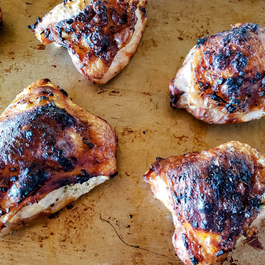 Mediterranean grilled chicken