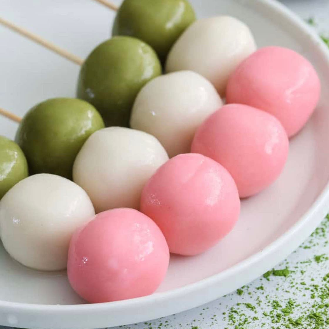 Hanami Dango (tri-colour)