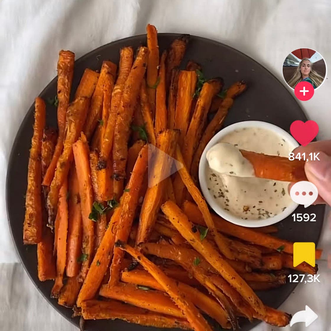 Carrot fries