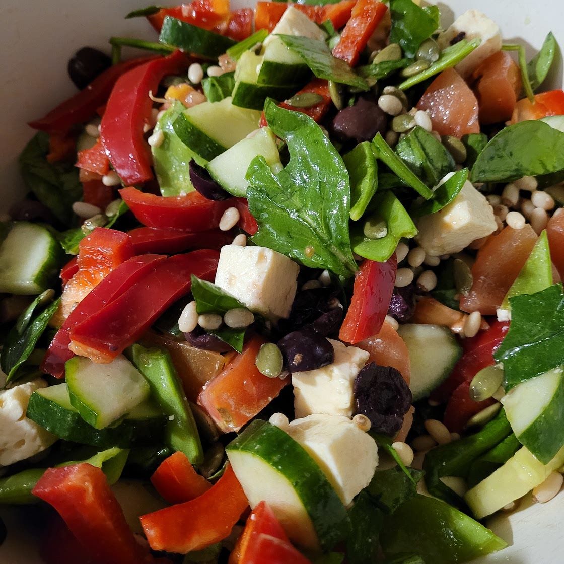 Easy Spring Salad Lunch for a week