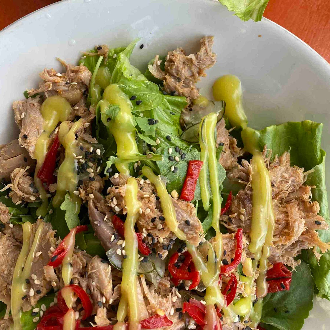Salada de Pato Picante 