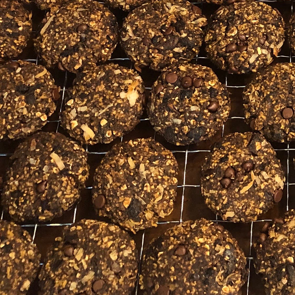 Homemade baked energy bites