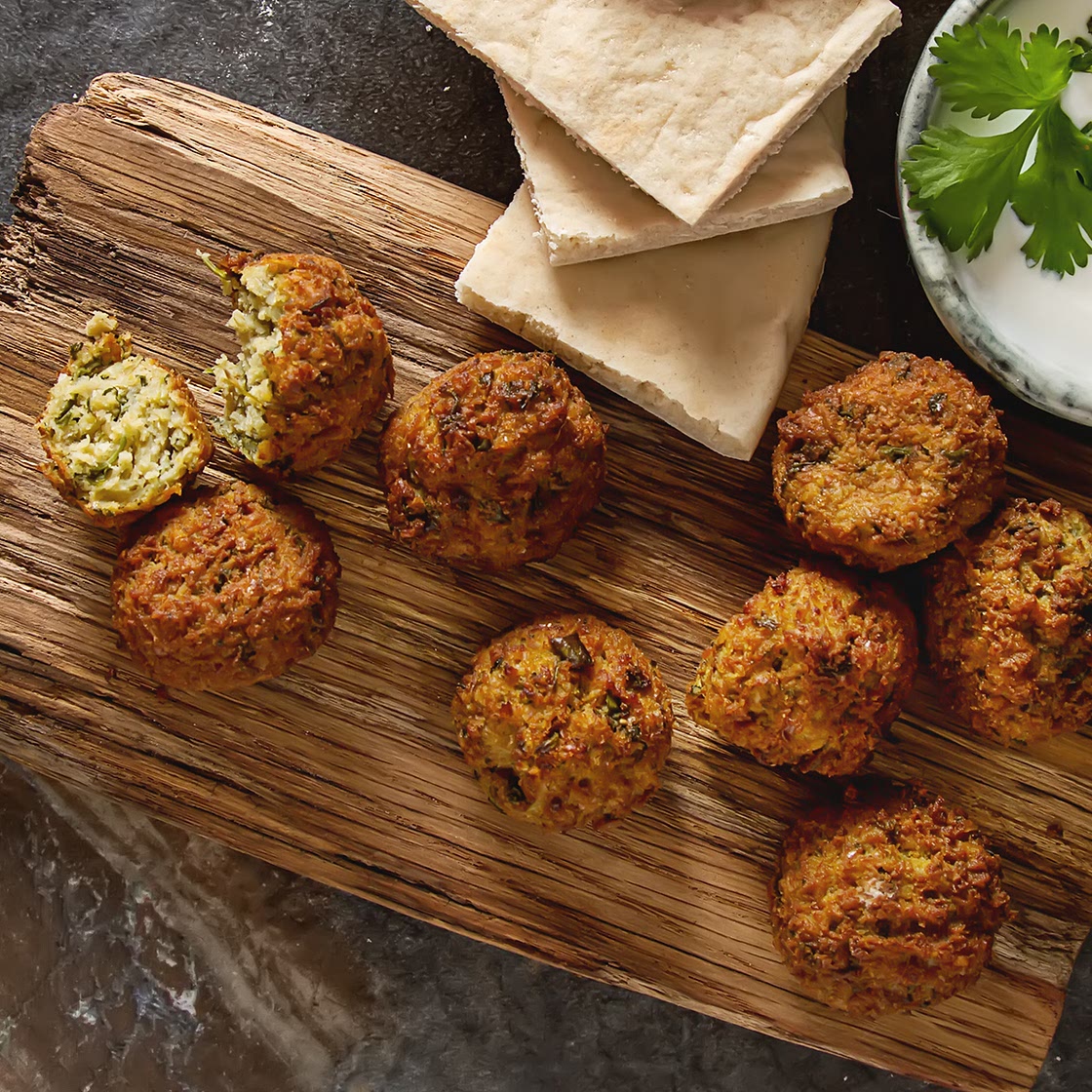 Egyptian Ta'amiya Falafel