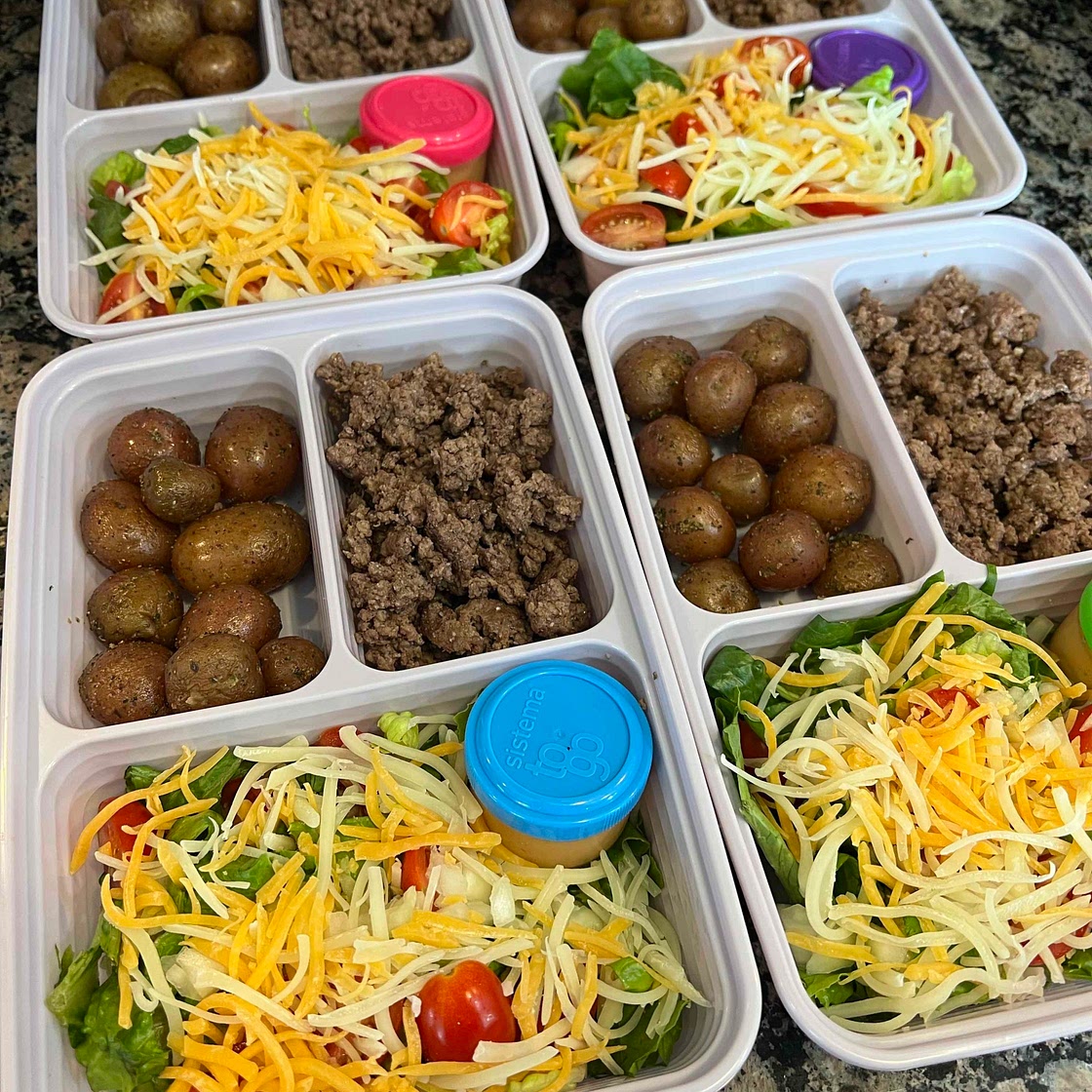 Cheeseburger Salad Bowl