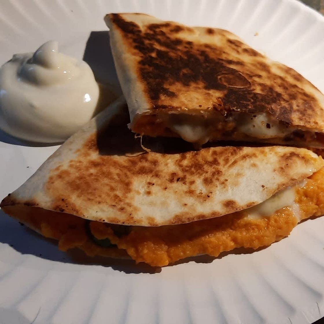 Sweet Potato Quesadillas