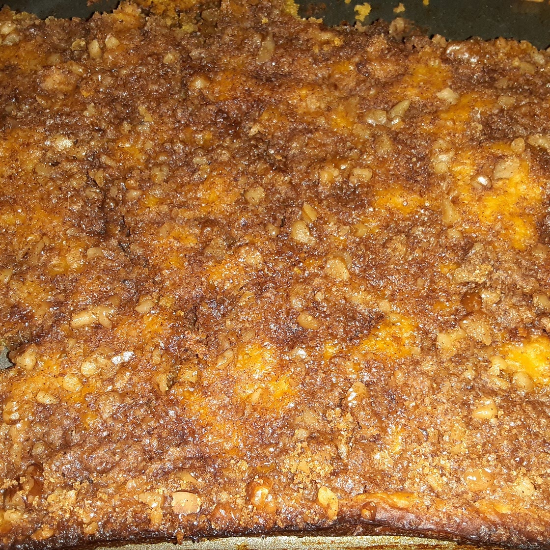 Pumpkin Sugar Cake