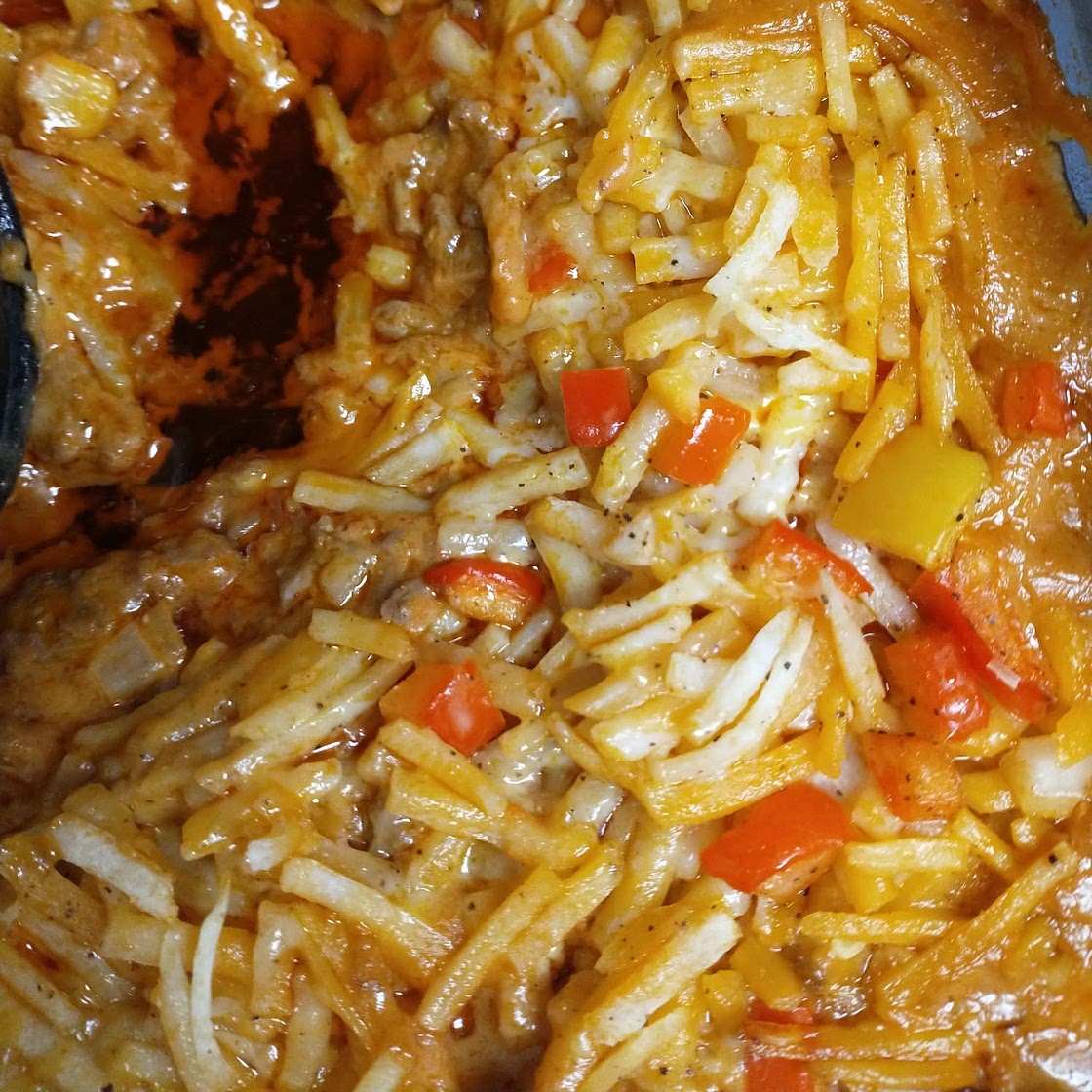 Mexicali Hashbrown Taco Casserole