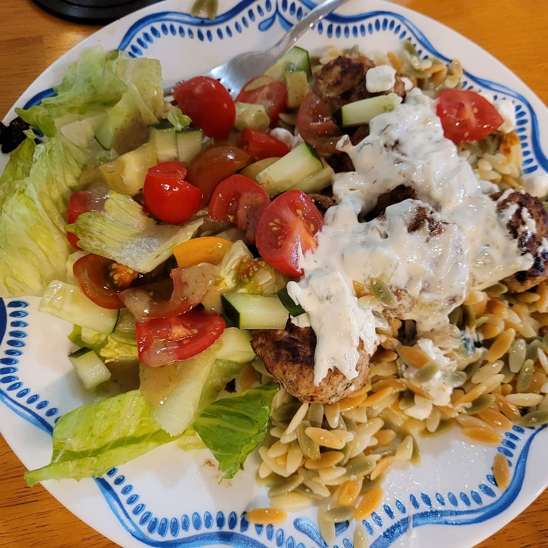Greek Chicken Meatballs