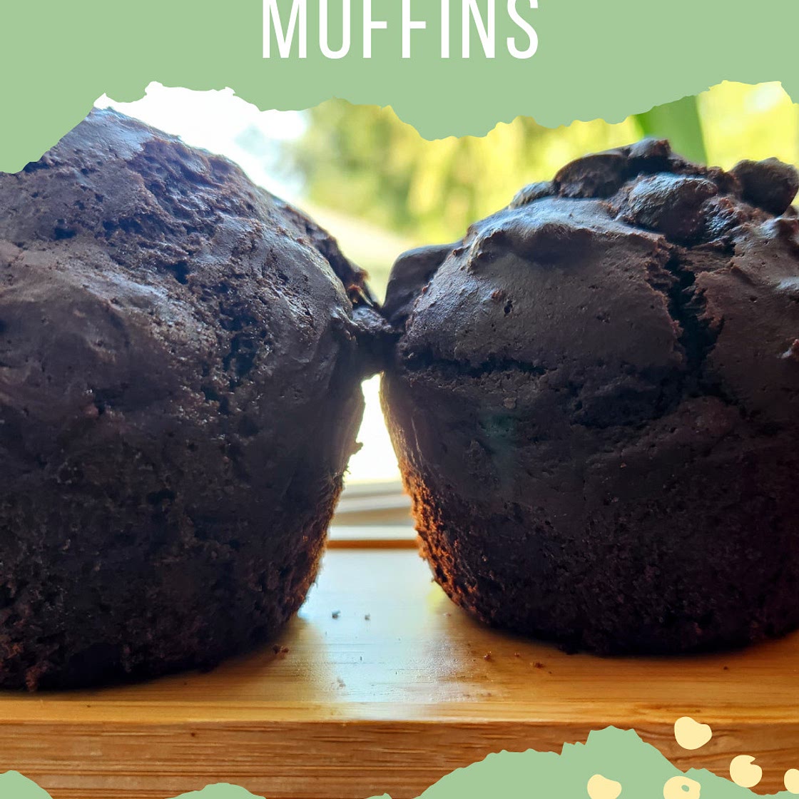 Chocolate Walnut Muffins — Buzzed Eats