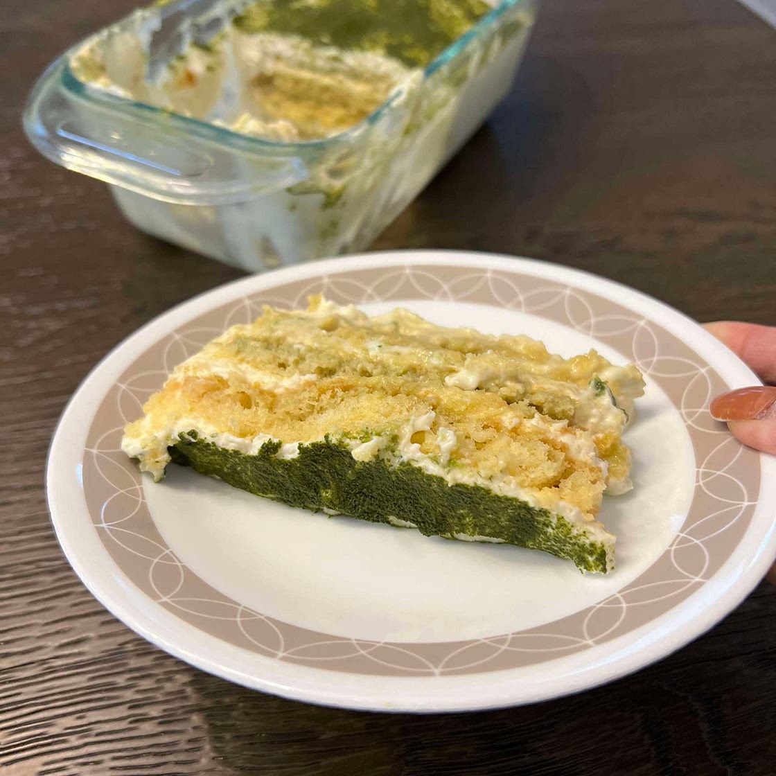 Easy eggless matcha tiramisu
